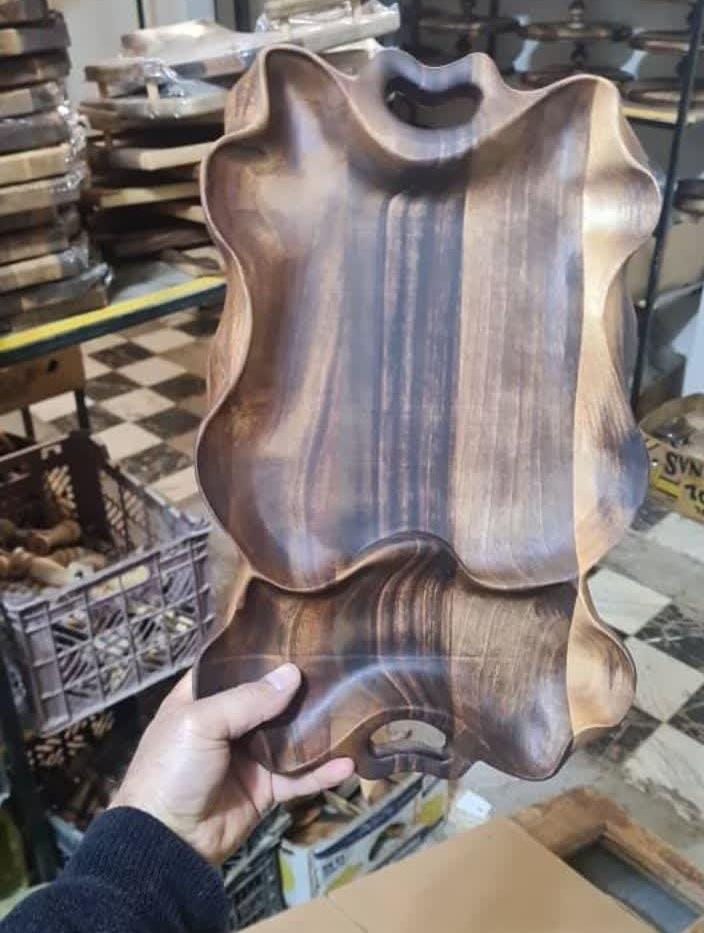 تولیدکننده ظروف پذیرایی چوب گردو زاگسو وود در اصفهان